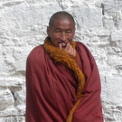 Monk at Ganden