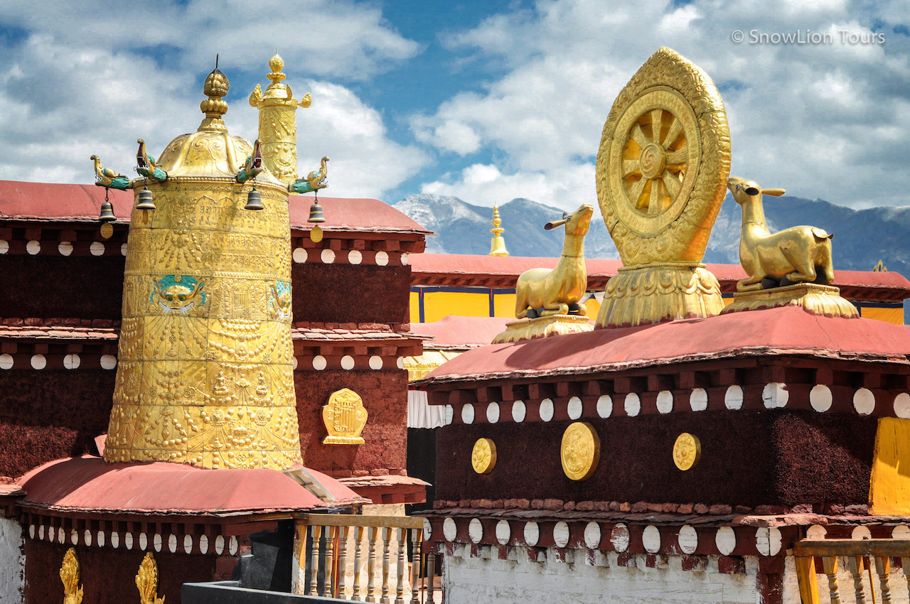 Храм золотого дракона в тибете фото