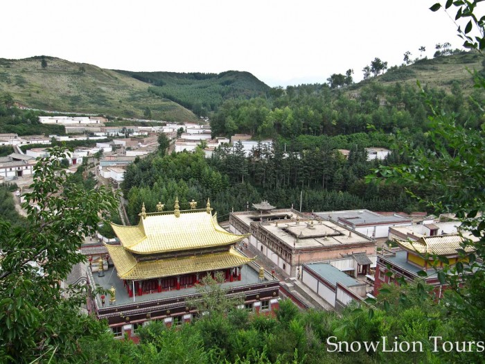 монастырь Кумбум - место рождение ламы Цонкапы