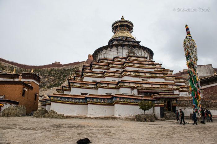Кумбум, ступа Кумбум в Гьянце, Тибет, туры в Тибет, пермиты в Тибет