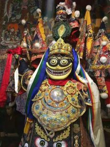 Статуя Палден Лхамо в Храме Джоканг в Лхасе, туры в Лхасу Тибет
