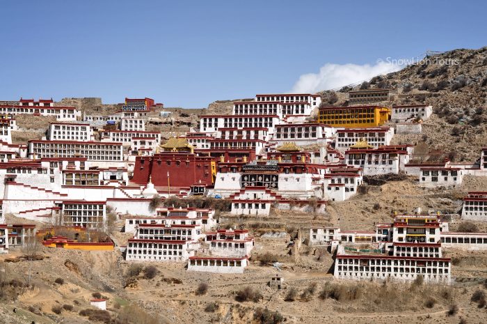 Монастырь Ганден, Лхаса, Тибет