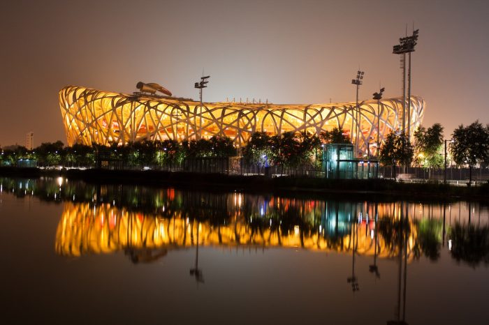 Стадион Гнездо, Олимпийские объекты Пекина, туры в Пекин, путешествие в Тибет, туры в Лхасу