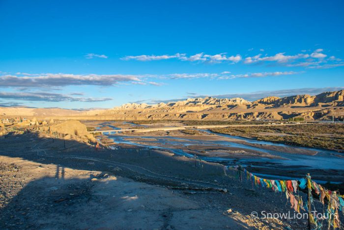 Река Сатледж из Тхолинга, Нгари, Тур в Тибет, Тур к Кайлашу