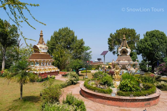 На территории монастыря Копан, Катманду, Непал,