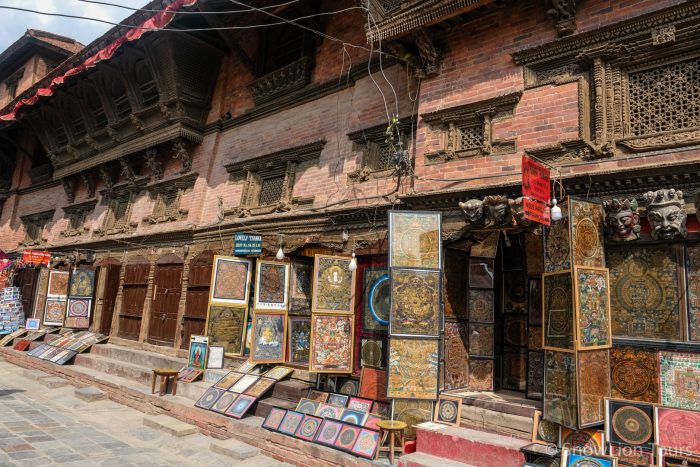 Сувениры на Дурбар, Катманду, площадь Дурбар в Катманду, Непал, в Тибет из Непала
