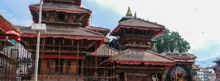 Храмы на площади Дурбар в Катманду, религия Непала, туры в Непал и Тибет, поездка в Гималаи, баннер