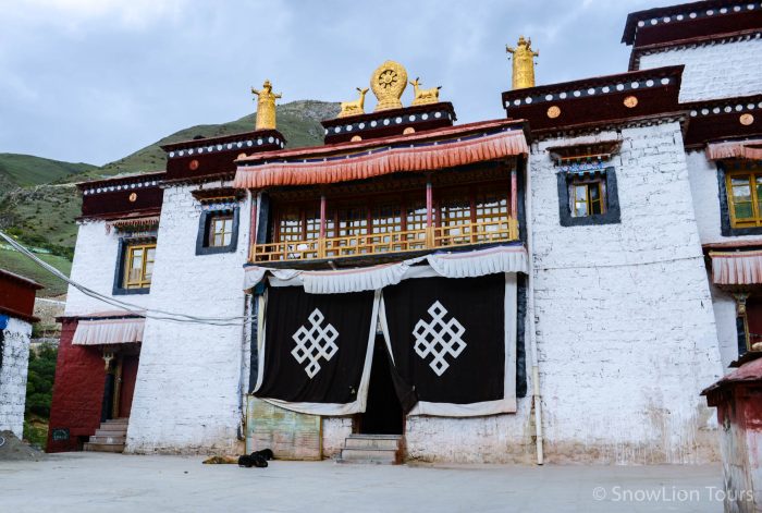 глав храм в монастыре Тедром, Тидрум, монастыри Тибета, тур в Лхасу